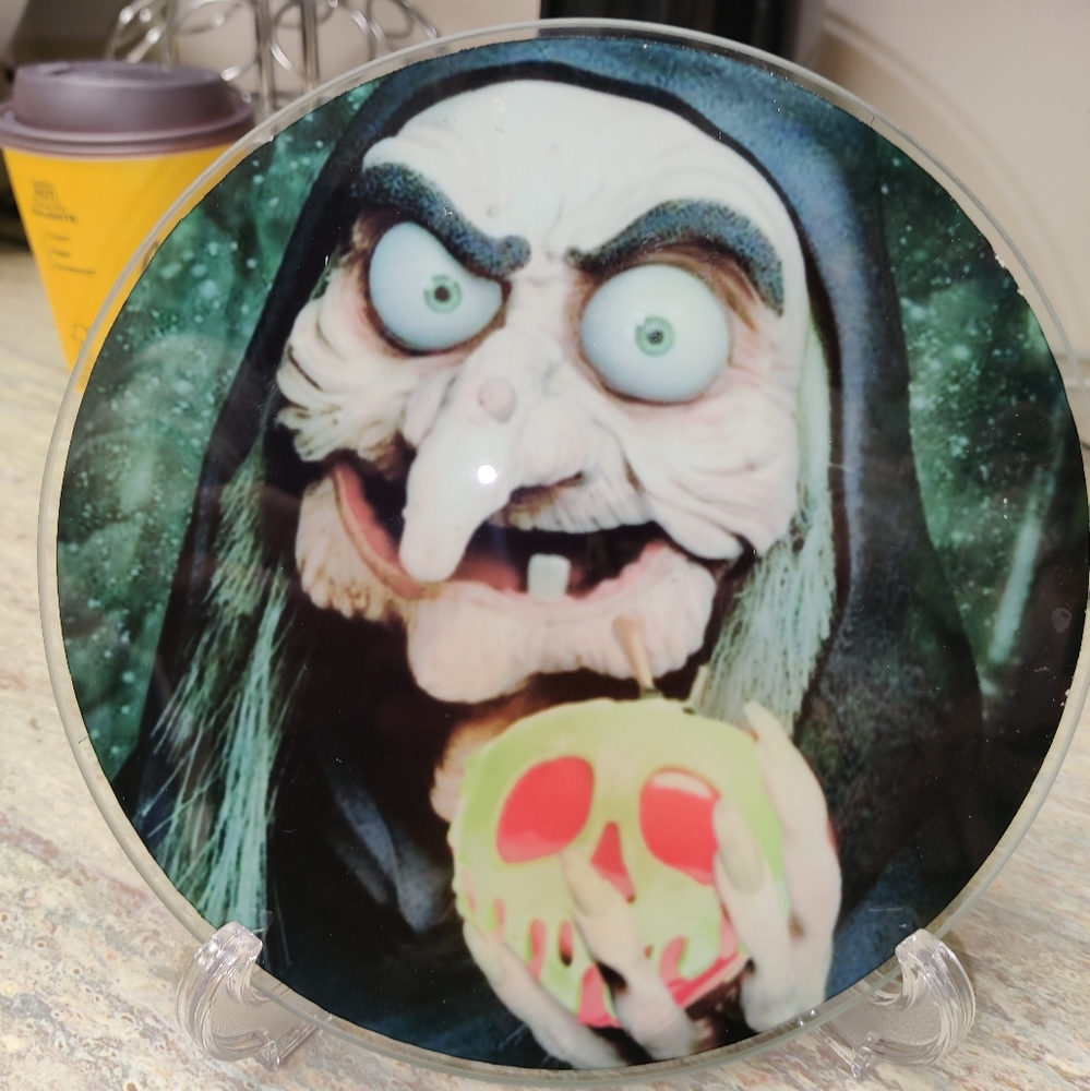 Evil Queen Witch cutting board